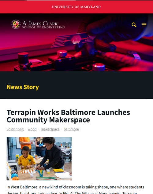 Terrapin Works Baltimore Launches Community Makerspace